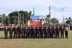 Kapolres dan Wakapolres Musi Rawas Ikuti Upacara Hari Kesaktian Pancasila