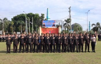 Kapolres dan Wakapolres Musi Rawas Ikuti Upacara Hari Kesaktian Pancasila