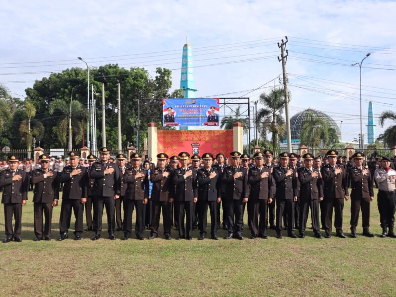 Kapolres dan Wakapolres Musi Rawas Ikuti Upacara Hari Kesaktian Pancasila