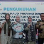 Wali Kota Lubuklinggau Hadiri Pengukuhan Bunda PAUD Provinsi dan Kabupaten/Kota se-Sumsel, Senin 06/10/2025:
