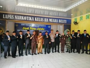 Jabatan Kepala Lembaga Pemasyarakatan (Kalapas) Narkotika Kelas IIA Muara Beliti diganti,, Senin 06/10/2025: