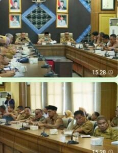 Semangat kebersamaan dan komitmen untuk menghadirkan kegiatan terbaik bagi masyarakat kembali ditegaskan,, Selasa 07/10/2025:
