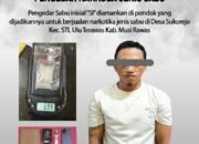 Berawal dari adanya informasi masyarakat terkait aktifitas pondok di area perkebunan yang mencurigakan, Sabtu 11/10/2025: