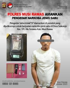 Berawal dari adanya informasi masyarakat terkait aktifitas pondok di area perkebunan yang mencurigakan, Sabtu 11/10/2025: