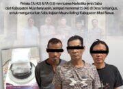 Polres Musi Rawas amankan 307,20 gram narkoba jenis sabu dari Pelaku asal Palembang: Sabtu 11/10/2025: