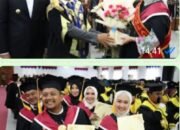Wali Kota Lubuk Linggau, H Rachmat Hidayat menghadiri Sidang Senat Terbuka Wisuda Sarjana (S1) dan Magister (S2) Universitas Bina Insan, Selasa 14/10/2025:
