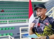 Wali Kota Lubuk Linggau, H Rachmat Hidayat, secara resmi membuka Festival Street Soccer Piala Wali Kota Lubuk Linggau di Taman Olahraga Megang, Rabu (15/10/2025)
