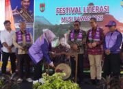 Bupati Musi Rawas Hj Ratna Machmud resmi nembuka kegiatan Festival Literasi dan Talkshow di Kabupaten Musi Rawas: Sabtu 18/10/2025: