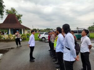 Dalam rangka memastikan situasi tetap aman dan kondusif selama berlangsungnya rangkaian kegiatan Hari Santri Nasional Tahun 2025,, Senin 20/10/2025: