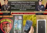 Ketangkasan Tim Macan Linggau Satreskrim Polres Lubuk Linggau Polda Sumatera Selatan kembali membuahkan hasil. Kali ini, petugas berhasil,, Rabu 22/10/2025: