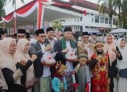 Wali Kota Lubuk Linggau, H Rachmat Hidayat menjadi Pembina Apel Peringatan Hari Santri Nasional Tahun 2025:
