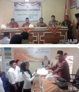 Desa Batu Panco Gelar Pelantikan Formasi Jabatan Beberapa Orang Perangkat Desa.