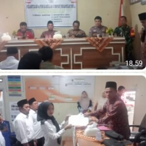 Desa Batu Panco Gelar Pelantikan Formasi Jabatan Beberapa Orang Perangkat Desa.