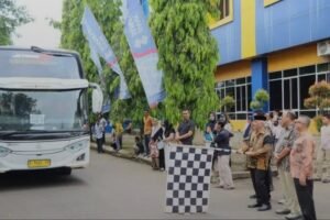 Peserta Wasbang Paskibraka 2025 Dilepas Wakil Wali Kota Lubuk Linggau: Senin 27/10/2025: