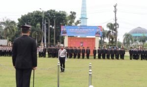 Gelar Upacara Hari Sumpah Pemuda ke-79, Polres Musi Rawas Ajak Pemuda Jaga Keutuhan Bangsa, Selasa 28/10/2025:
