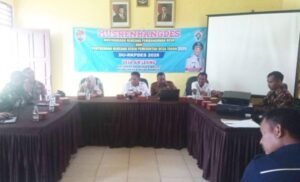 Dalam upaya memperkuat arah pembangunan desa yang berkelanjutan dan partisipatif, Camat Muara Beliti, Supriadi, M.Pd,, Rabu 29,/10/2025: