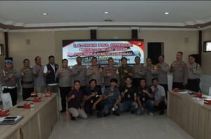 Polres Lubuk Linggau Polda Sumatera Selatan menggelar Latihan Pra Operasi (Latpraops) Sikat II Musi 2025, Rabu 29/10/2025: