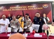 Kasus penemuan mayat dalam karung yang sempat menggegerkan warga Desa Ngulak III, Kecamatan Sanga Desa, Kabupaten Musi Banyuasin,kamis 30/10/2025: