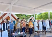 Ribuan anak Paud se Kabupaten Musi Rawas mengikuti kegiatan manasik haji. Manasik haji tersebut dilaksanakan di taman beregam Muara Beliti, Jumat 31/10/2025: