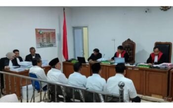 Sidang perdana dalam perkara dugaan korupsi Sektor Sumber Daya Alam penerbitan Surat Penguasaan Hak SPH,