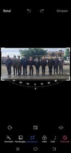Wakil Wali Kota Lubuk Linggau, H Rustam Effendi mengikuti upacara ziarah nasional dalam rangka HUT TNI ke-80 tahun 2025,