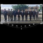 Wakil Wali Kota Lubuk Linggau, H Rustam Effendi mengikuti upacara ziarah nasional dalam rangka HUT TNI ke-80 tahun 2025,