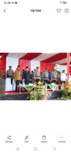 Perkuat Sinergitas, Wakapolres Musi Rawas Hadiri Upacara HUT TNI ke-80, Serta Berikan Nasi Tumpeng ke Kodim 0406 Lubuklinggau, Senin,06/10/2025:
