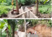 Proyek pembangunan drainase lingkungan di Kelurahan Kupang Kecamatan Lubuklinggau selatan 1Kota Lubuklinggau, Sumatera Selatan/Jumat,07/11/2025/