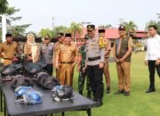 Cuaca Ekstrim, Polres Musi Rawas Bersama Stakeholder Terkait Gelar Apel Tanggap Darurat Bencana Hidrometeorologi,rabu 05/11/2025: