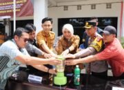 Bentuk Sinergitas, Wakili Kapolres Musi Rawas, Wakapolres Hadiri Pemusnahan Barang Bukti di Kejaksaan Negeri Musi Rawas