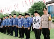 Mewakili Kapolres, Wakapolres Musi Rawas Hadiri Upacara Hari Guru Nasional dan Hari PGRI ke-80selasa 25/11/2025: