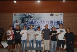 Wali Kota Lubuk Linggau, H Rachmat Hidayat bersama Wakil Wali Kota, H Rustam Efendi menghadiri acara ramah tamah dengan peserta Silampari, Sabtu 01/11/2025