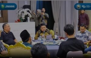 Gubernur Sumsel Dr. H. Herman Deru didampingi Wakil Gubernur Sumsel H. Cik Ujang menerima kunjungan Manajemen PT. Sriwijaya Optimis Mandiri SOM,, Sabtu 01/11/2025: