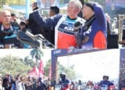 Wali Kota Lubuklinggau, H Rachmat Hidayat bersama Wakil Wali Kota, H Rustam Effendi membuka event Silampari Trail,,sabtu 01/11/2025: