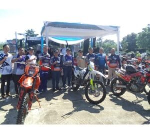 ribuan raider dari sejumlah Silampari Trail Adventure (STA) season 6 menjajal lintasan cukup menantang di alam Kota Lubuk Linggau,, Minggu 02/11/2025: