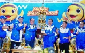 Wakil Gubernur Sumatera Selatan (Sumsel) H. Cik Ujang secara resmi menutup Pekan Olahraga Provinsi (PORPROV) Sumsel ke XV Muba 2025,, Minggu 02/11/2025: