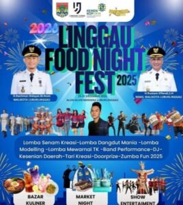 Wali Kota Lubuk Linggau Provinsi Sumatera Selatan ( Sumsel ), H.Rachmat Hidayat Tegaskan, Event Linggau Food Night Fest 2025 ,, Minggu 02/11/2025: