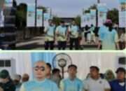 Wali Kota Lubuk Linggau, H Rachmat Hidayat bersama puluhan ribu peserta ikut menyemarakkan Green Democracy Fun Walk,, Minggu 09/11/2025: