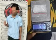 Satuan Reserse Narkoba (Satresnarkoba) Polres Lubuk Linggau kembali mencatat keberhasilan dalam upaya pemutusan rantai peredaran narkotika,, Selasa 18/11/2025: