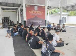 Satuan Binmas Polres Musi Rawas Gelar Sambang Silaturahim dan Penyuluhan di Pedepokan PSHT Megang Sakti, Selasa 18/11/2025