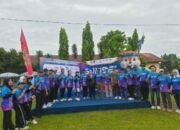 Bupati Musi Rawas Hj. Ratna Machmud membuka Lomba Lari 5K Sumsel Bukit Botak Tahun 2025,, Minggu 23/11/2025