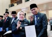 Sebanyak 12 pejabat Pimpinan Tinggi Pratama atau setingkat eselon II dan 2 pejabat administrator di lingkungan,, Jumat 21/11/2025: