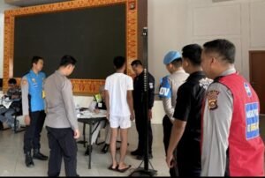 Polres Musi Rawas Gelar Pemeriksaan Administrasi Awal Penerimaan Bintara Brimob Tahun 2026