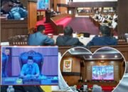 Rapat Paripurna DPRD Kabupaten Musi Rawas kembali digelar dalam rangka mendengarkan tanggapan dan jawaban fraksi-fraksi terhadap penyampaian,, Senin 24/11/2025: