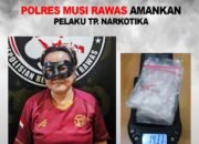Tim Elang Musi Satuan Reserse Narkoba Polres Musi Rawas, amankan NR (49) Ibu rumah tangga di dusun panglero desa semangus lama, Selasa 25/11/2025