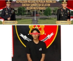 Satu dari tujuh pelaku pencurian disertai kekerasan Curas mengunakan senjata api rakitan senpira,, Sabtu 29/11/2025: