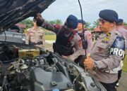Optimalkan Kesiapan Armada, Batalyon B Pelopor Gelar Pemeriksaan Kendaraan Operasional, Rabu 03/12/2025: