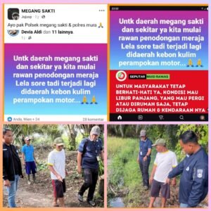 Polsek Megang Sakti Pastikan Viral “Penodongan” di Kebun Sawit Bukan Curas,