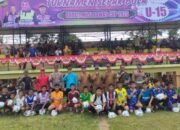 Turnamen Sepak Bola Bupati Musi Rawas Cup U-15 Tahun 2025 ajang tempat pembinaan talenta-talenta muda resmi dimulai, Selasa 02/12/2025
