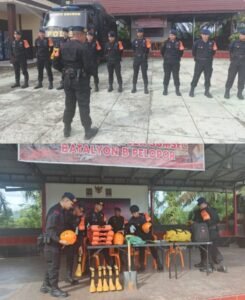 Batalyon B Pelopor Laksanakan Siaga SAR Pastikan Kesiapan Personel dan Peralatan, Minggu 07/12/2025: